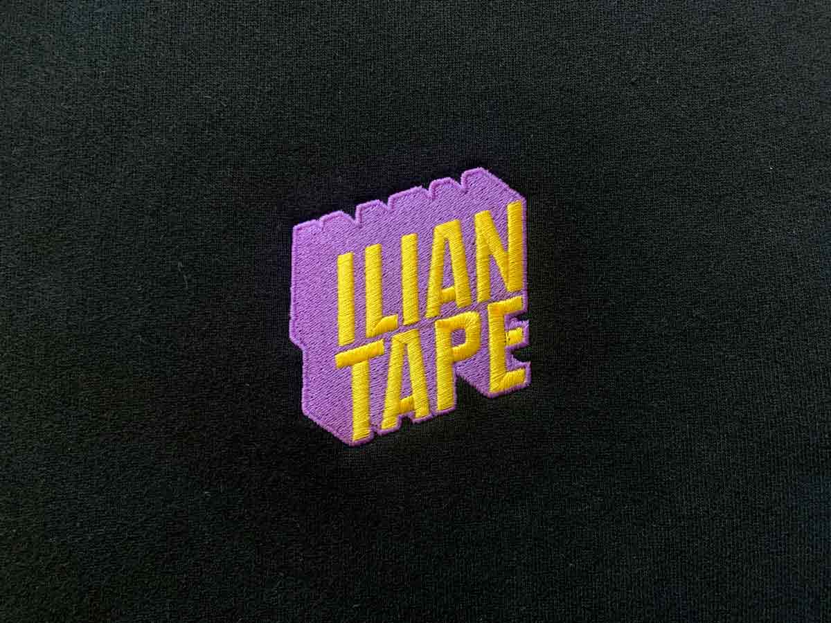 IT LA Hoodie (embroidered/black) - Image 2